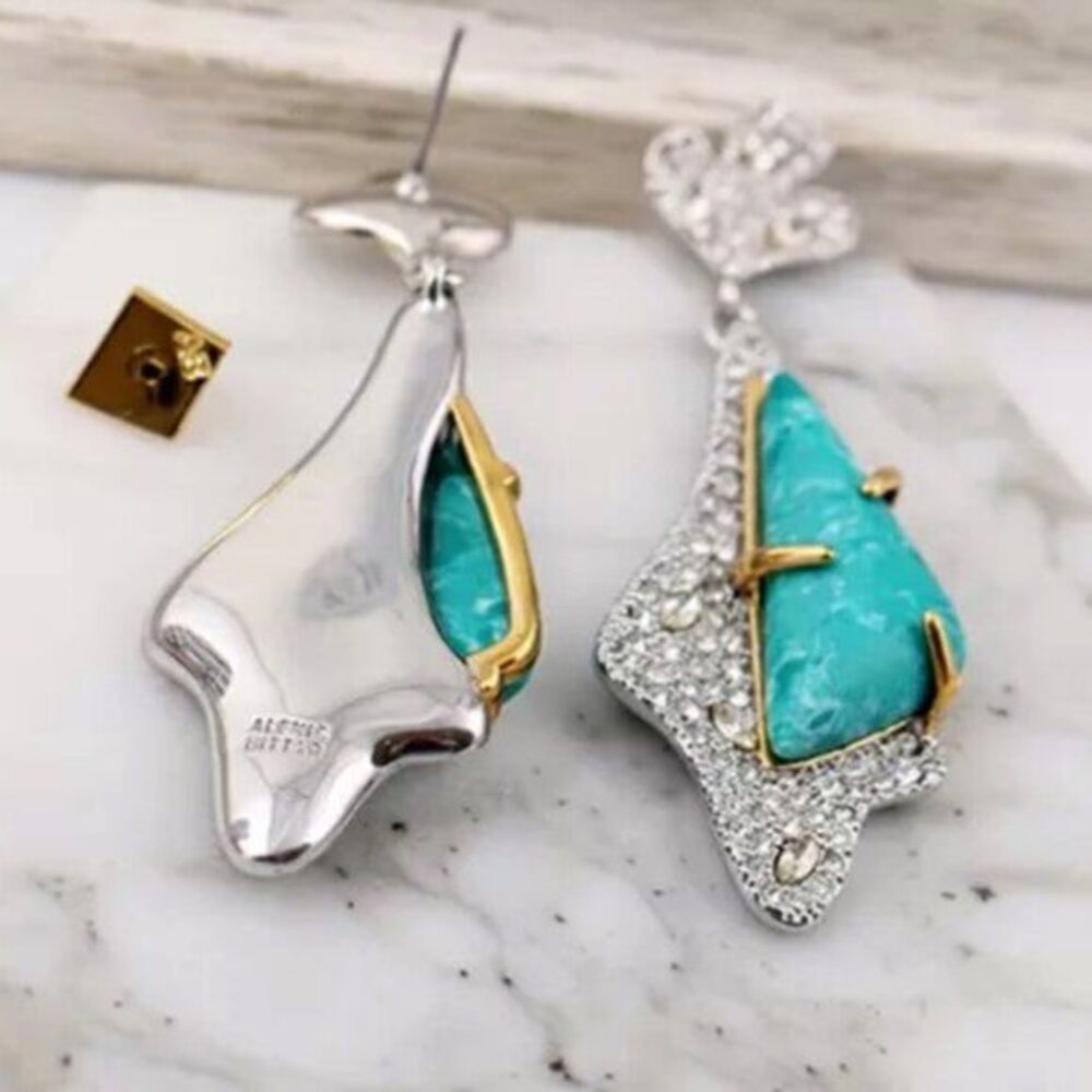 ALEXIS BITTAR • Roxbury Crystal Encrusted Earrings - Picture 4 of 5